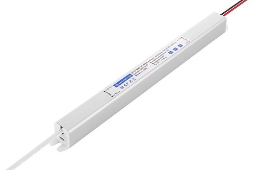 Блок питания для светодиодов 220/12V 36W, 3A, IP20, алюминиевый корпус, ультратонкий — купить оптом и в розницу в интернет магазине GTV-Meridian.